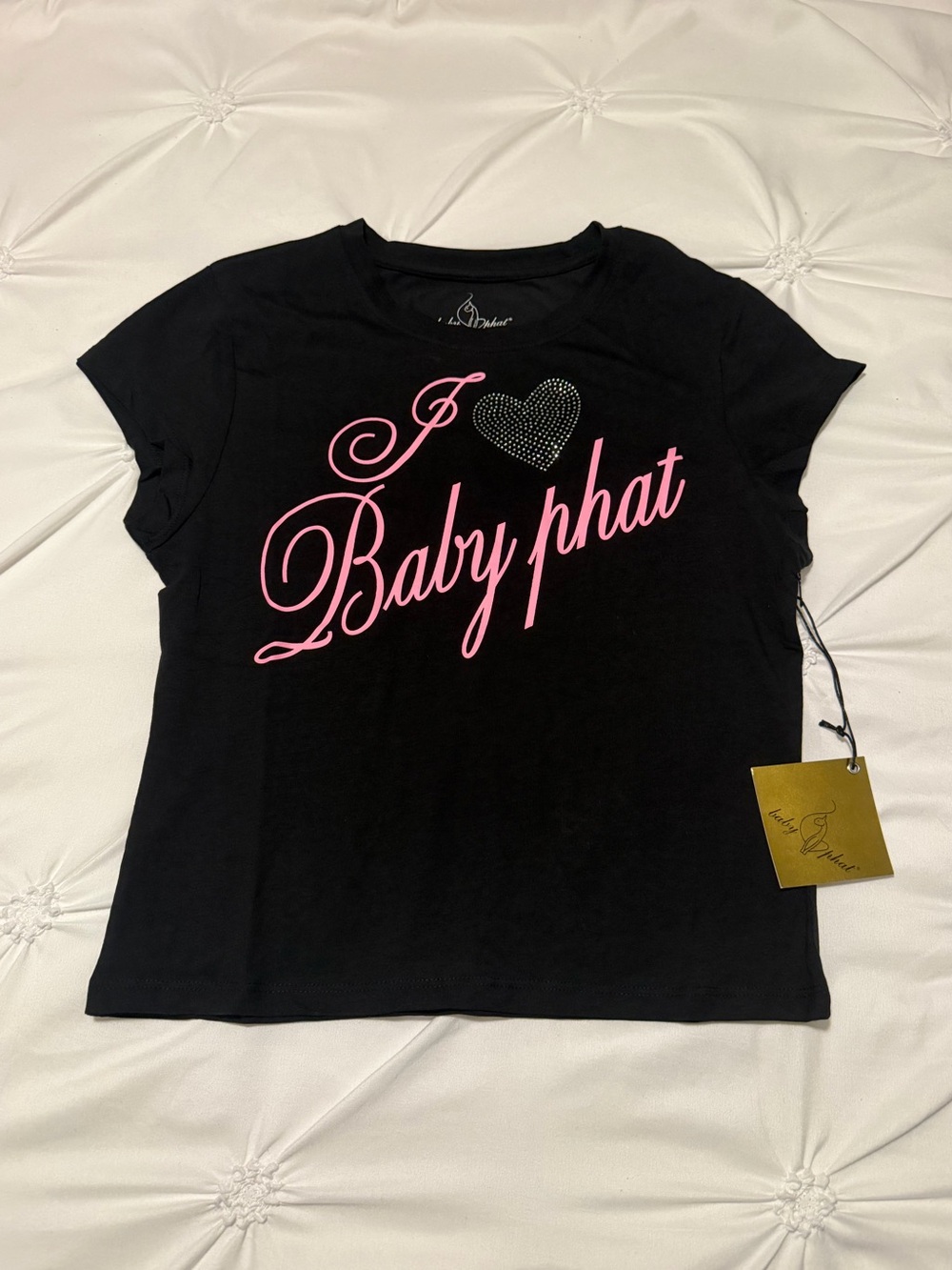 Baby Phat rhinestone top